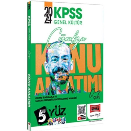 Yargı Yayınları 2024 KPSS Genel Kültür 5Yüz Coğrafya Konu Anlatımlı