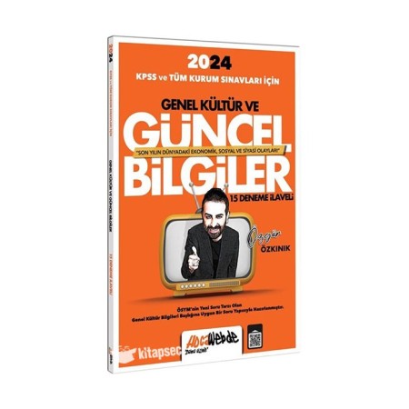 HocaWebde Yayınları 2024 KPSS ve Tüm Kurum Sınavları İçin Güncel Bilgiler 15 Deneme İlaveli