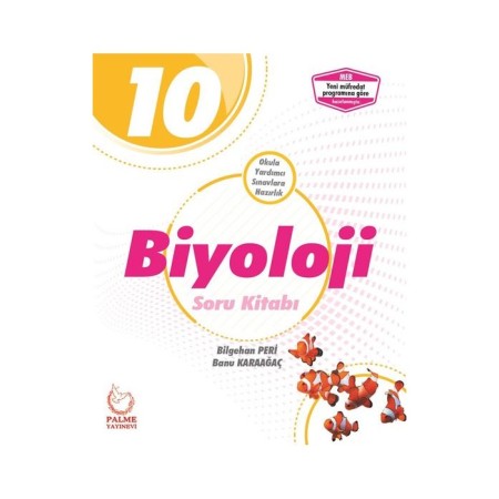 PALME YAYINEVİ 10.SINIF BİYOLOJİ SORU KİTABI 
