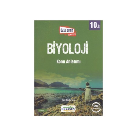 Okyanus 10. Sınıf Biyoloji Özel Ders Konseptli Konu Anlatımı