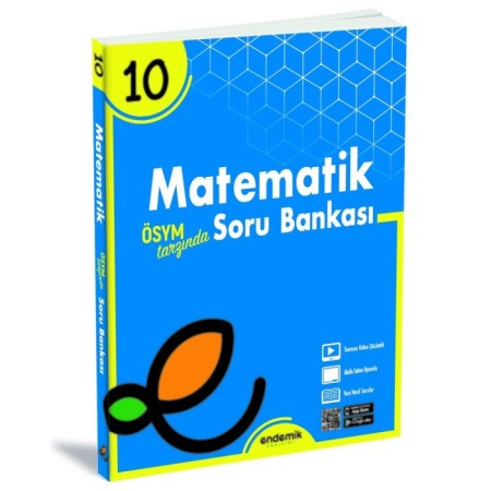 Endemik Yayınları 10. Sınıf Matematik Soru Bankası