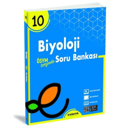 Endemik Yayınları 10. Sınıf Biyoloji Soru Bankası