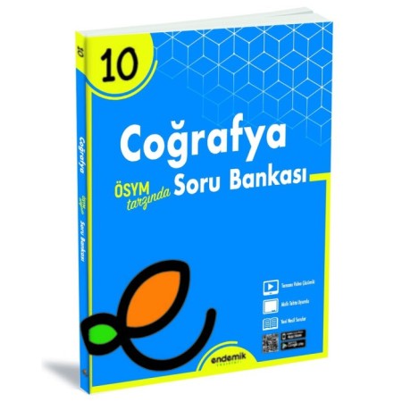 Endemik Yayınları 10. Sınıf Coğrafya Soru Bankası