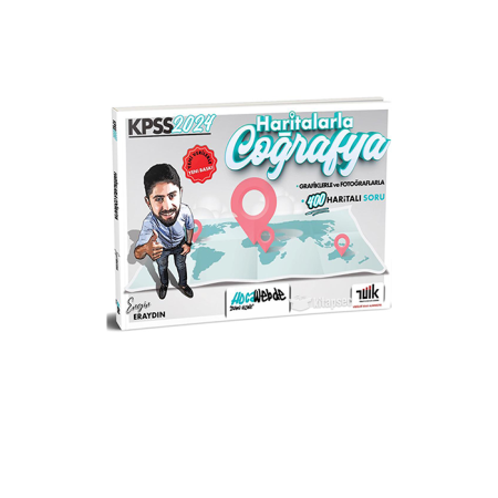 HocaWebde Yayınları 2024 KPSS Haritalarla Coğrafya