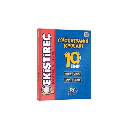 Coğrafyanın Kodları 10. Sınıf Coğrafya Pekiştireç Yazılı ve Okula Hazırlık Kitabı