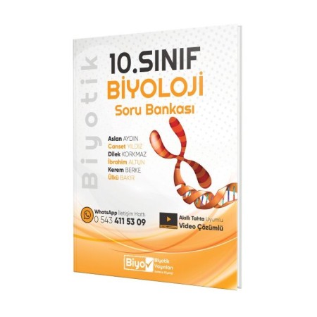 Biyotik 10. Sınıf Biyoloji Soru Bankası 2026