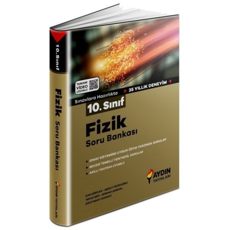 Aydın Yayınları 10. Sınıf Fizik Soru Bankası