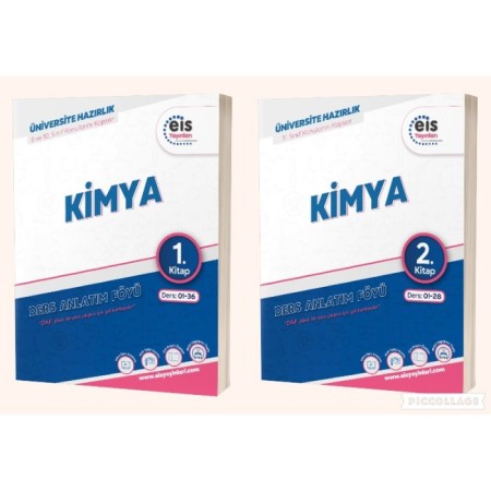 EİS TYT AYT DAF KİMYA 1 - 2 / İKİ KİTAP