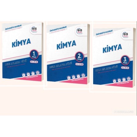 EİS YAYINLARI TYT AYT DAF KİMYA 1 - 2 - 3 / ÜÇ KİTAP