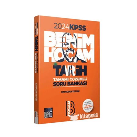  KPSS Tarih Tamamı Çözümlü Soru Bankası Benim Hocam Yayınları