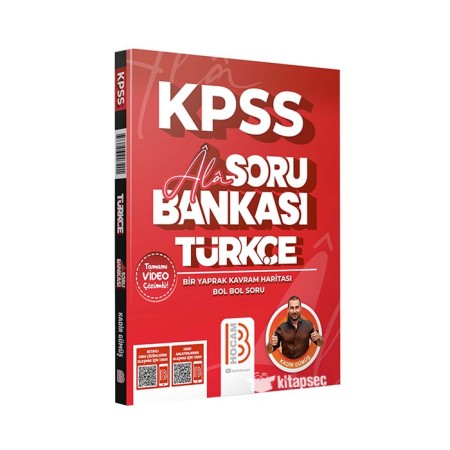  KPSS Türkçe Âlâ Soru Bankası Benim Hocam Yayınları