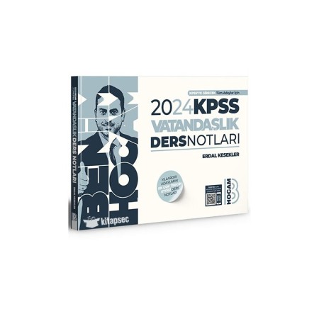  KPSS Vatandaşlık Video Ders Notları Benim Hocam Yayınları