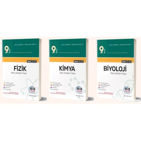 EİS 9. Sınıf Fizik Kimya Biyoloji DAF Set