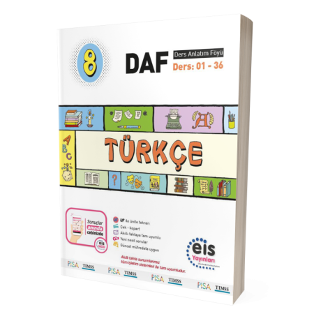 Eis Yayınları 8. Sınıf - DAF - Türkçe