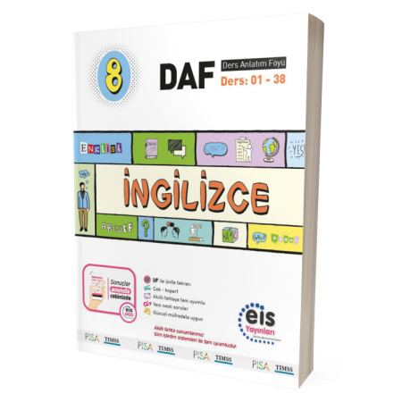 8. Sınıf DAF İngilizce Ders Anlatım Föyü Eis Yayınları