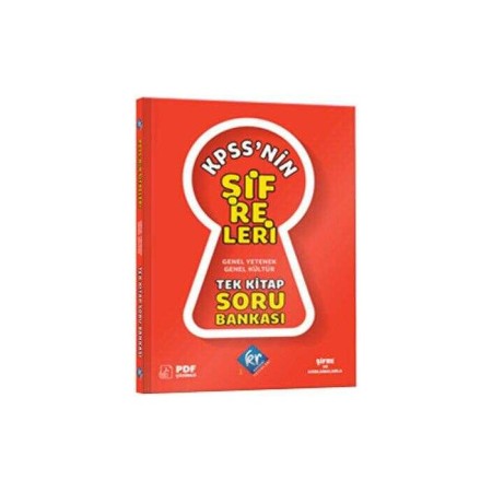 KR Akademi Yayınları 2023 KPSS`nin Şifreleri Genel Yetenek Genel Kültür Tek Kitap Soru Bankası