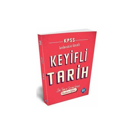 KR Akademi Yayınları KPSS Keyifli Tarih Konu ve Soru Kitabı