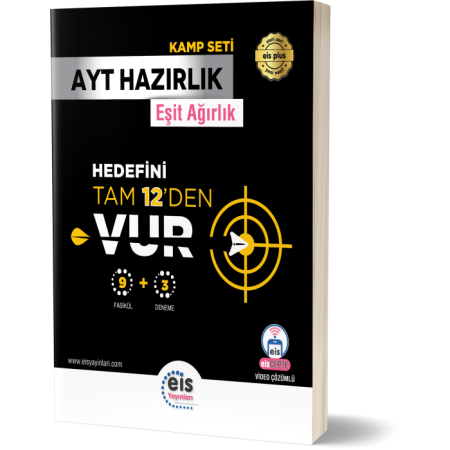 EİS - AYT Eşit Ağırlık Kamp Kitabı 9 Fasikül + 3 AYT Deneme
