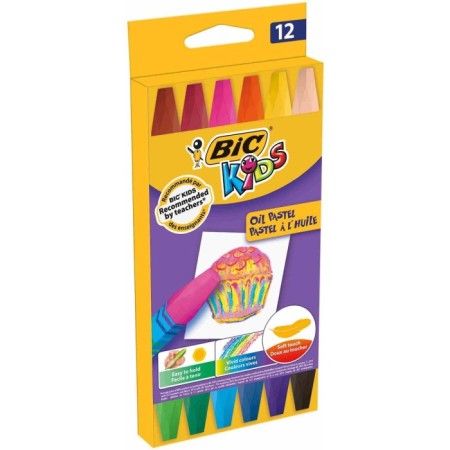 Bic Kıds Oıl Pastel Boya 12 Li Cbw12 926446