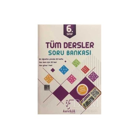 6. Sınıf Tüm Dersler Soru Bankası