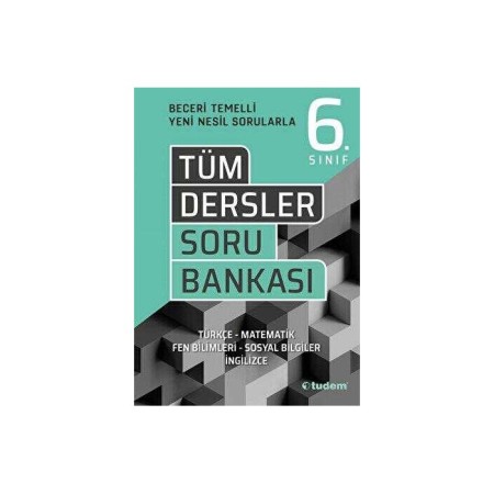 6. Sınıf Tüm Dersler Soru Bankası Tudem Eğitim