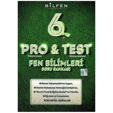 6. Sınıf Fen Bilimleri ProTest Soru Bankası