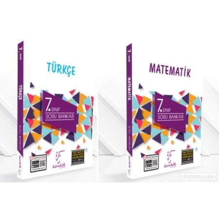 7. Sınıf Matematik ve Fen Soru Bankası Karekök Yayınları