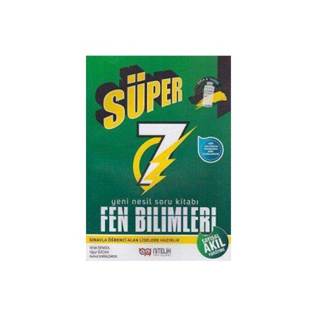 7. Sınıf Fen Bilimleri Süper Soru Kitabı Nitelik Yayınları