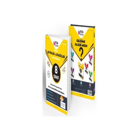 8. Sınıf Türkçe Deyimler ve Atasözleri Soru Bankası Tetra Yayınları