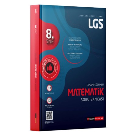 LGS Matematik Tamamı Çözümlü Soru Bankası
