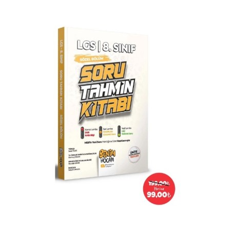 LGS Sözel Bölüm Konu Özetli Soru Tahmin Kitabı 