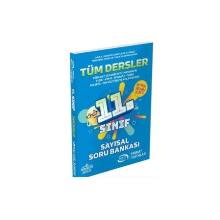 11.Sınıf Sayısal Tüm Dersler Soru Bankası (Kampanyalı)