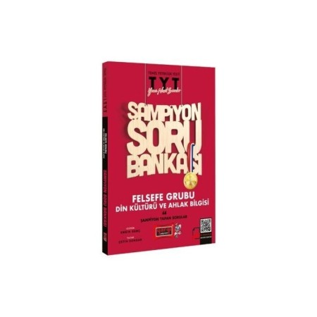 TYT Felsefe Grubu Din Kültürü ve Ahlak Bilgisi Şampiyon Soru Bankası 