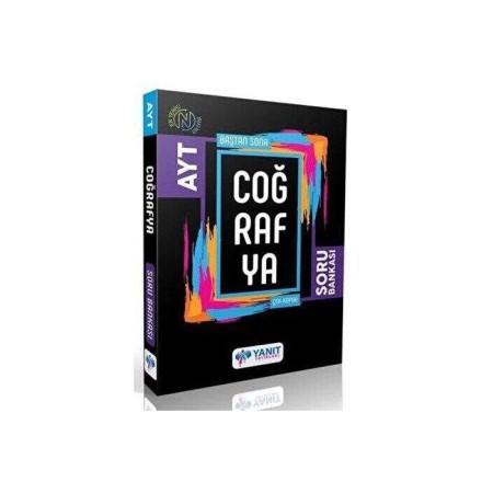 AYT Coğrafya Soru Bankası Yanıt Yayınları