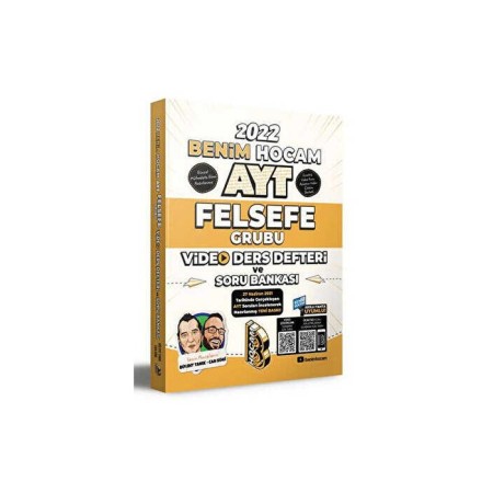 Benim Hocam 2022 AYT Felsefe Video Ders Defteri ve Soru Bankası