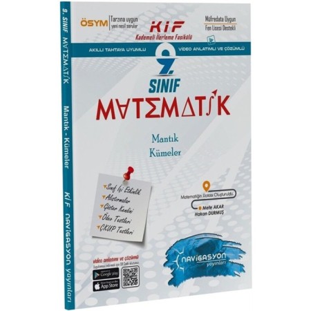 9. Sınıf Matematik Mantık ve Kümeler Fasikülü
