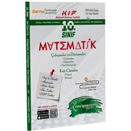 10. Sınıf Matematik Çokgenler Dörtgenler ve Katı Cisimler Fasikülü 