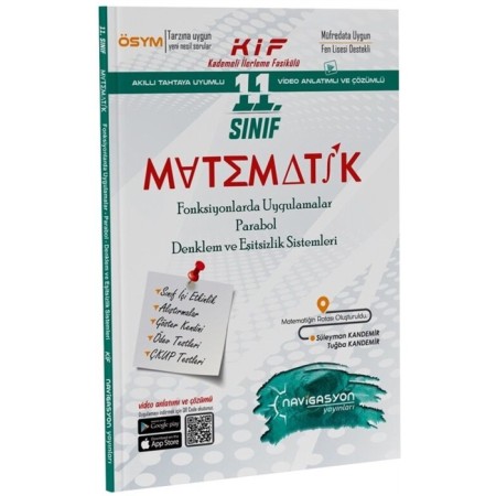 11. Sınıf Matematik Fonksiyon Parabol Denklem ve Eşitsizlik
