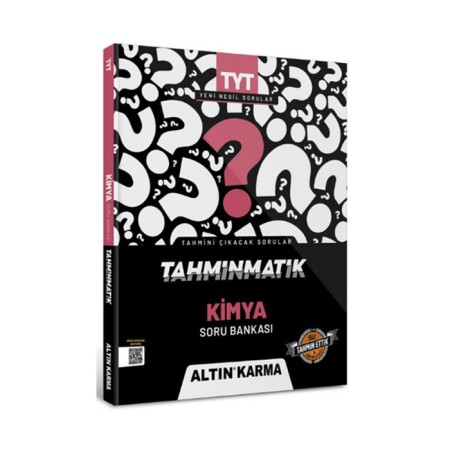TYT Kimya Tahminmatik Soru Bankası (Video Çözümlü)