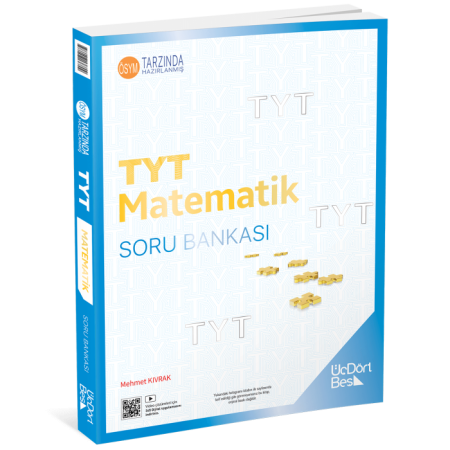  2025 | ÜçDörtBeş Yayınları TYT Matematik Soru Bankası - 345