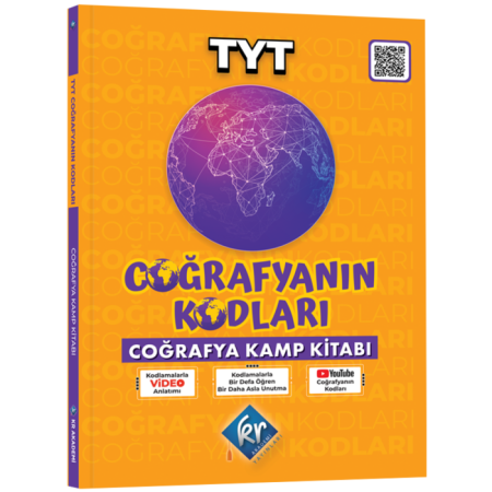 Coğrafyanın Kodları TYT Coğrafya Kamp Kitabı KR Akademi Yayınları