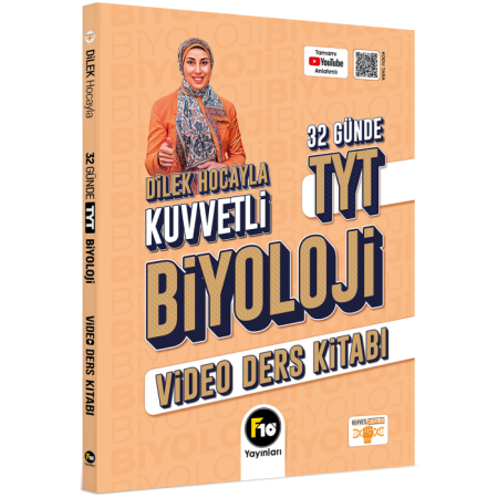 Dilek Hocayla 32 Günde TYT Biyoloji Video Ders Kitabı 