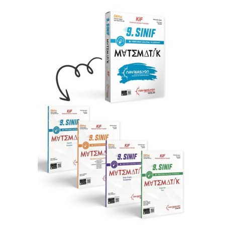 2026 | 9. Sınıf Matematik Müfredatının Tamamı KİF Seti (Kademeli İlerleme Fasikülleri)
