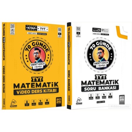 2025 | 70 Günde TYT Matematik Kampı Video Ders Kitabı ve Soru Bankası