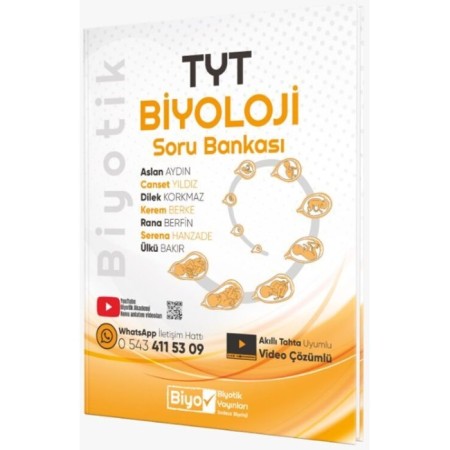 Biyotik Yayınları TYT Biyoloji Biyotik Soru Bankası 2026